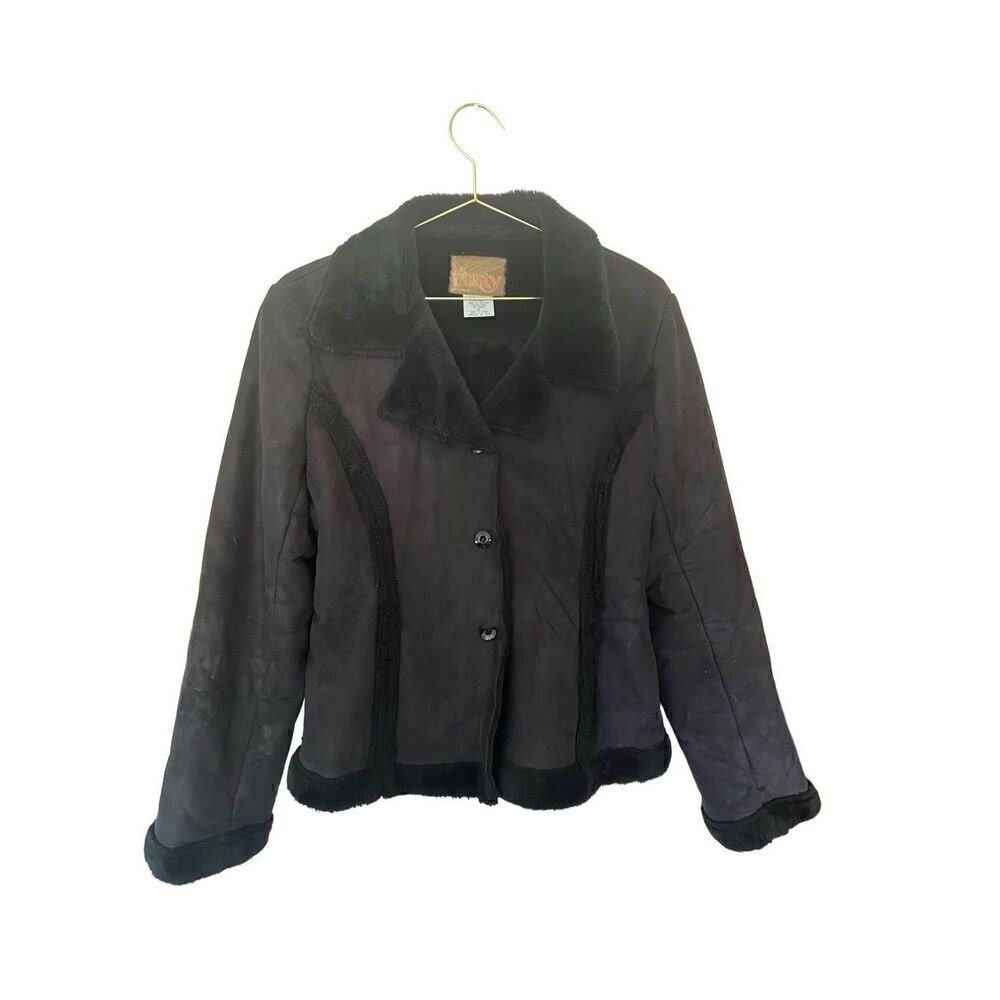 Faux shearling jacket